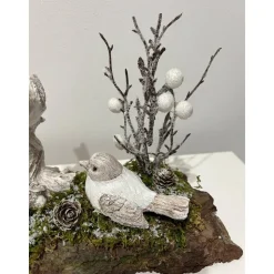 Weihnachtsdeko Weihnachtsgesteck mit Vögel