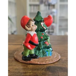 Weihnachtsdekoration - Wichtel - Elfen - Keramik