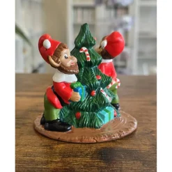 Weihnachtsdekoration - Wichtel - Elfen - Keramik