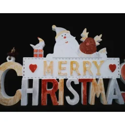 Weihnachtsdekoration, Weihnachtsmann mit Gefährten