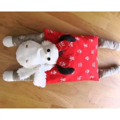 Weihnachts-Elchkissen Figurenkissen Kleiner Rudi genäht von Hobbyhaus