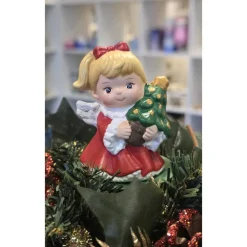 Weihnachtsengel - Sammelfiguren aus Keramik -