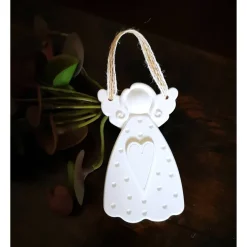 Weihnachtsengel & Schutzengel aus Keramik – Geschenkidee mit Herz