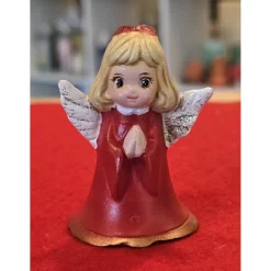 Weihnachtsengel aus Keramik - Handbemalt