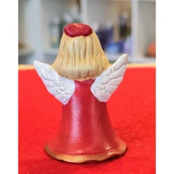 Weihnachtsengel aus Keramik - Handbemalt