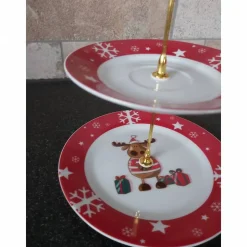 Weihnachtsetagere "Elch"