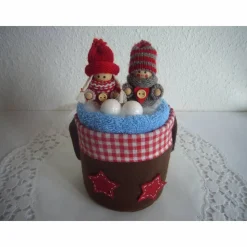 Weihnachtsgeschenke Geschenk Nikolaus Weihnachten Filz Dekoration Wichtel Geldgeschenk