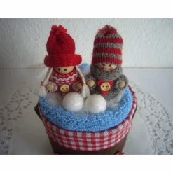 Weihnachtsgeschenke Geschenk Nikolaus Weihnachten Filz Dekoration Wichtel Geldgeschenk