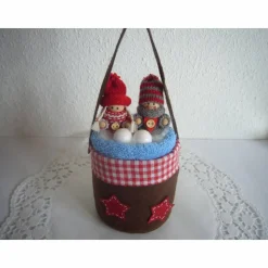 Weihnachtsgeschenke Geschenk Nikolaus Weihnachten Filz Dekoration Wichtel Geldgeschenk