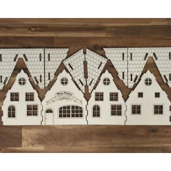 Weihnachtshaus aus Holz (Bastelset)