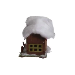 Weihnachtshäuschen mit LED-Beleuchtung