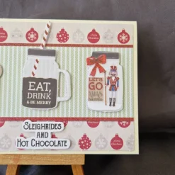 Weihnachtskarte - Weihnachten - Hot Chocolate - Weihnachtsgläser - Weihnachtsfest - Weihnachtsgeschenk