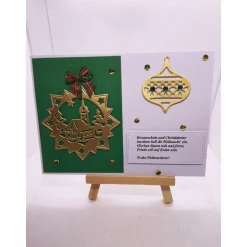 Weihnachtskarte, " Weihnachten",  Spruch,  Motiv