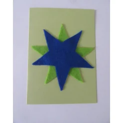 Weihnachtskarte - Weihnachtsstern