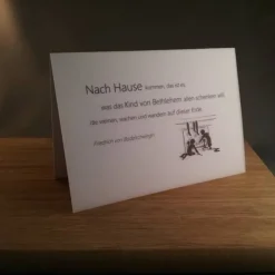 Weihnachtskarte  - Weihnachten (Bodelschwingh)