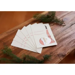 Weihnachtskarte | Weihnachtspost | Weihnachtsgruß | entspannte Weihnachten | aus Naturpapier | DIN A6 | Grußkarten