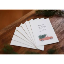 Weihnachtskarte | Weihnachtspost | Weihnachtsgruß | Frohes Fest | aus Naturpapier | DIN A6 | Grußkarten | Motivkarte