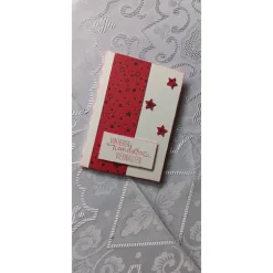 Weihnachtskarte auch mit Textdruck für Firmen, etc.