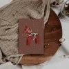Weihnachtskarte "Dalapferd" A6 Karte im schwedischen Stil - schwedische Weihnachtsgrüße - moderne Weihnachtskart