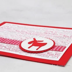 Weihnachtskarte Elch internationale Weihnachtsgrüße