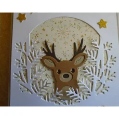 Weihnachtskarte Elch Weihnachtskarten Weihnachtspost Weihnachten Weihnachtsgrüsse Weihnachten