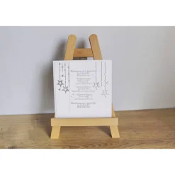 Weihnachtskarte Grußkarte "Weihnacht wie es früher war" aus der Manufaktur Karla