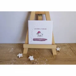 Weihnachtskarte oder 4er Set Weihnachtskarten 