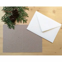 Weihnachtskarte "Rentier im Schnee"