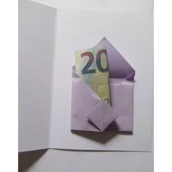 Weihnachtskarte Rentiere - rot