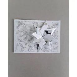 Weihnachtskarte Stern, Geldgeschenkverpackung