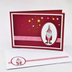 Weihnachtskarte Weihnachtswichtel