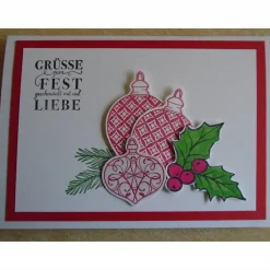 Weihnachtskarte Weihnachtspost Advent  Grußkarte Karte Glückwunschkarte Weihnachtsaufhänger