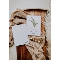 Weihnachtskarte Zweig A6 weihnachtliche Grußkarte - Tannenzweig Weihnachtskarte - Grußkarte besinnliche Weihnachtszeit -