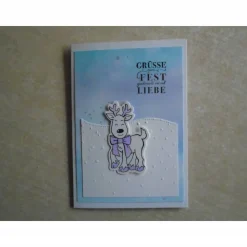 Weihnachtskarte,Elch,Weihnachtspost,Advent, Grußkarte,Karte,Glückwunschkarte,Weihnacht,Weihnachtsgrüsse