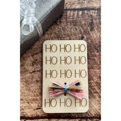 Weihnachtskarten aus Holz, Grußkarten