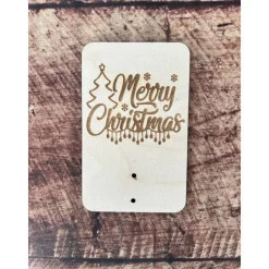 Weihnachtskarten aus Holz, Geldgeschenk aus Holz, Grußkarten