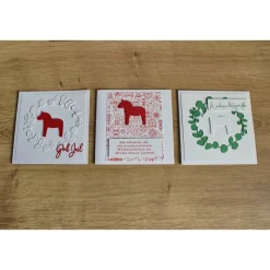 Weihnachtskarten oder 3er-Set 