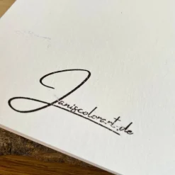 Weihnachtskarten Set mit 3 original Weihnachtlichen Karten im schlichten Design. Faltkarten mit Kuvert aus Kraftpapier.