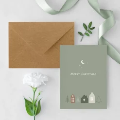 Weihnachtskarten Set *Peace and Joy* / Geschenkkarten für Weihnachten und Neujahr