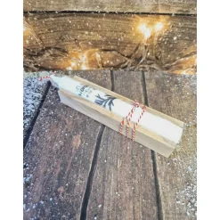 Weihnachtskerze in Holzbox - kleine Weihnachtsgeschenke - perfektes Wichtelgeschenk