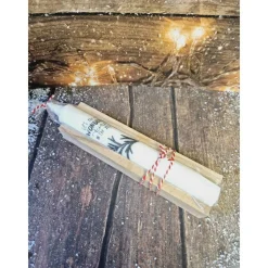 Weihnachtskerze in Holzbox - kleine Weihnachtsgeschenke - perfektes Wichtelgeschenk