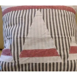 Weihnachts-Kissenhüllen, 2er - Set Shabby Style