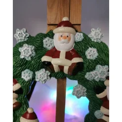 Weihnachtskranz aus Keramik