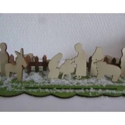 Weihnachtskrippe - Krippe aus Holz