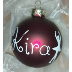 Weihnachtskugel /  Christbaumkugel personaliesiert