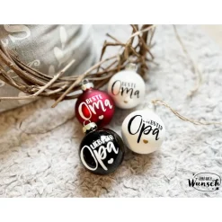 Weihnachtskugel personalisiert / Christmas / Tannenbaumkugel / Christbaumschmuck / X-MAX / Kugel / Baum