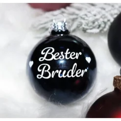 Weihnachtskugel *personalisiert beklebt*