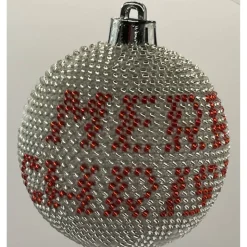 Weihnachtskugeln/ Weihnachtsbaumschmuck/ Weihnachtsdeko aus Glasperlen