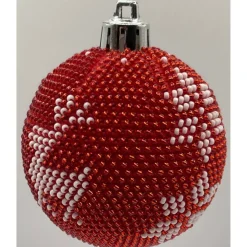 Weihnachtskugeln/Weihnachtsbaumschmuck/Weihnachtsdeko aus Glasperlen