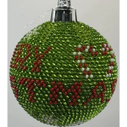 Weihnachtskugeln/Weihnachtsbaumschmuck/Weihnachtsdeko aus Glasperlen